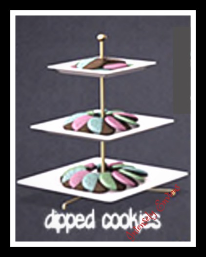 Second Spaces - Holiday Party - dipped cookies
