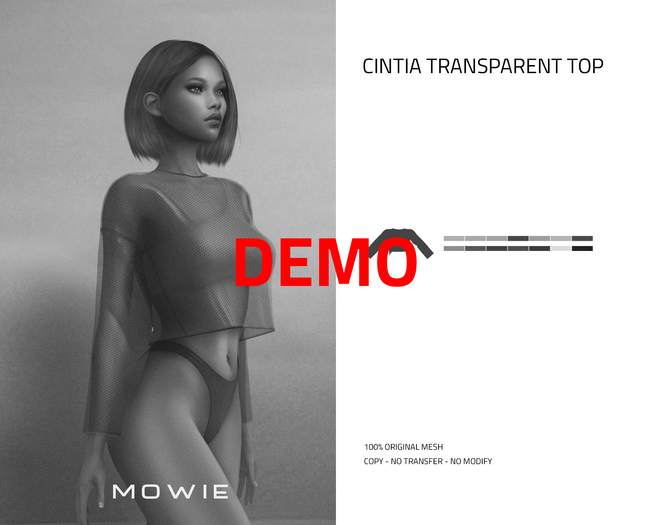 MOWIE - "Cintia" Top Transparent DEMO