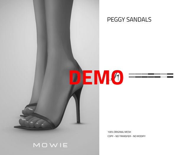 MOWIE - "Peggy" Sandals DEMO