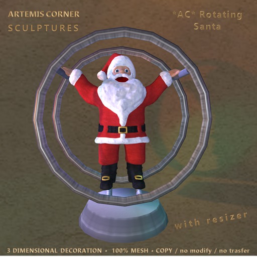*AC* Rotating Santa 