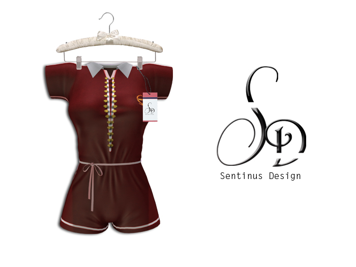 -Sentinus- Arya Romper Red