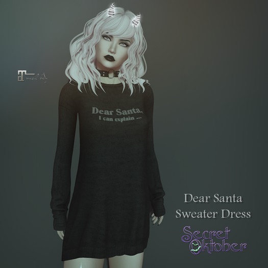 *SO* Dear Santa Sweater Dress