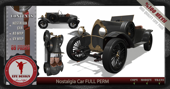 Nostalgia Car Full Permission Efe Design