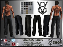 +V8 SHOP+ CHARLES PANTS UNIVERSAL HUD