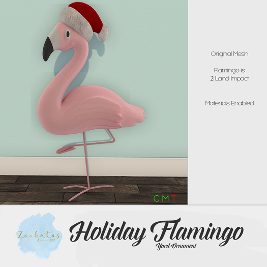 Zoobatos - Holiday Flamingo 