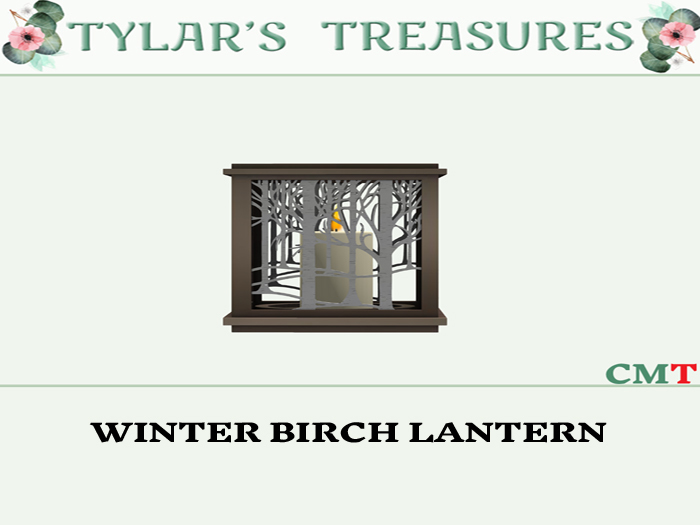 .:TT:.  WINTER BIRCH LANTERN  add me!