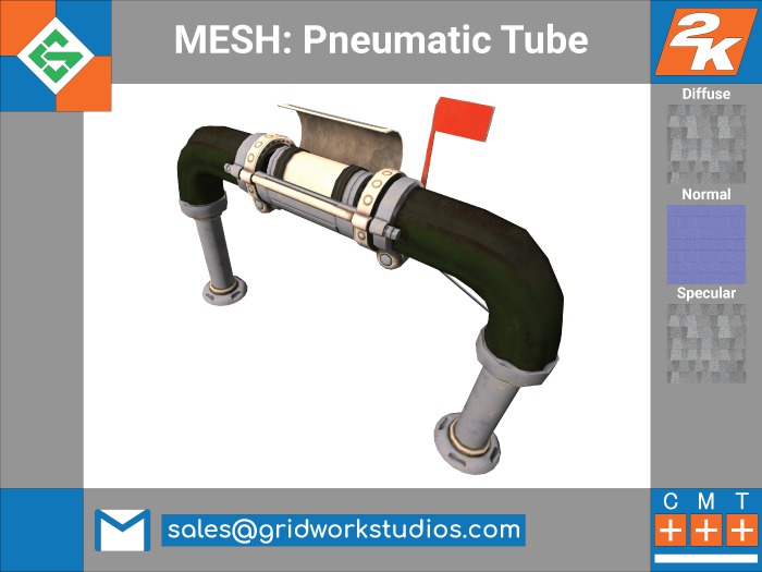 [ G.W.S. ] MESH: Pneumatic Tube