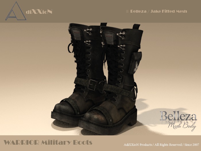 Belleza Jake .: AdiXXioN :. Warrior Boots Military