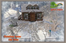 Lady's Garden - Christmas house  122 Prim