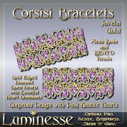Luminesse Corsisi Juvela Bracelets OP-Wear To Unpack