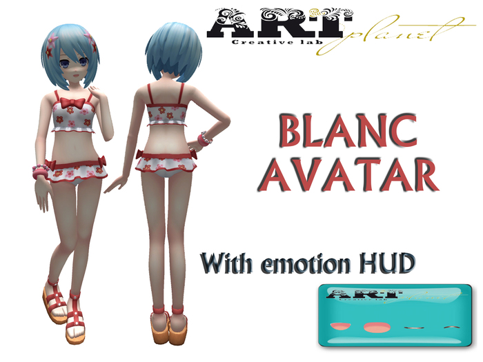 Blanc Swimsuit Avatar
