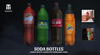 Soda bottle ad
