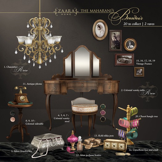 Zaara [home] : 18 Vintage frame *horizontal*