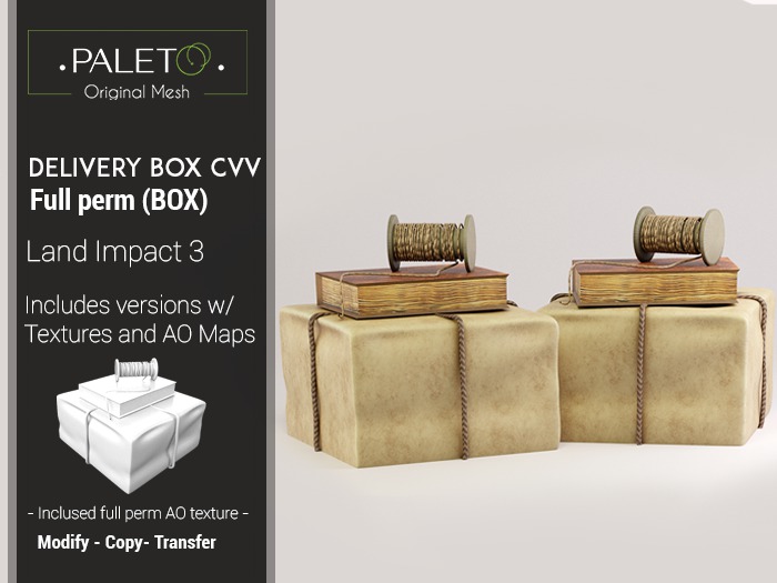 Delivery Box CVV - FULL PERM (BOX)