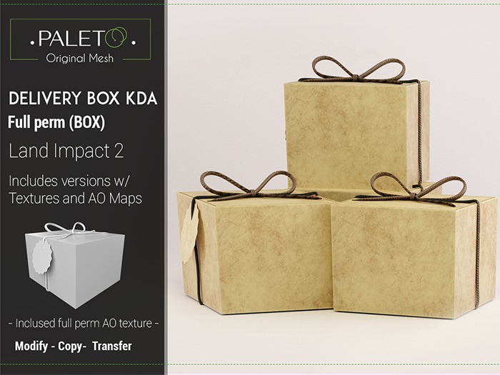 Delivery Box KDA  - FULL PERM (BOX)