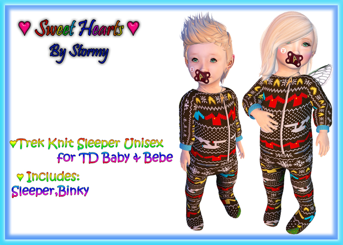 {SH} Trek Knit Sleeper Kids