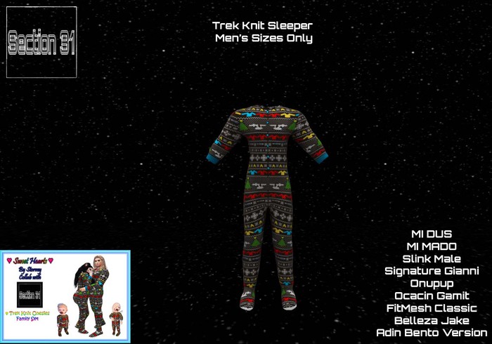 Section 31 Trek Knit Sleeper Men