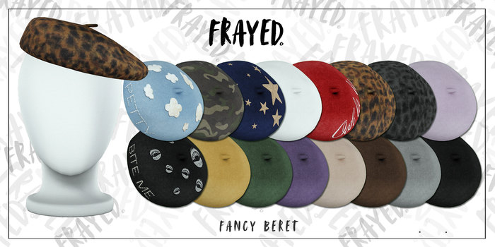 Frayed - Fancy Beret - Fatpack