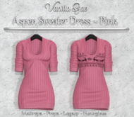 *Vanilla Bae* Aspen Dress - - Strip Me Collection - Maitreya / Freya / Legacy / HG