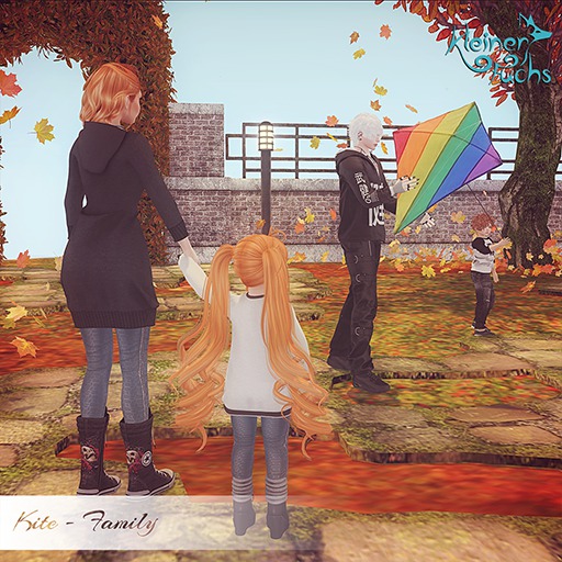 *Kleiner Fuchs* Kite Family Pose