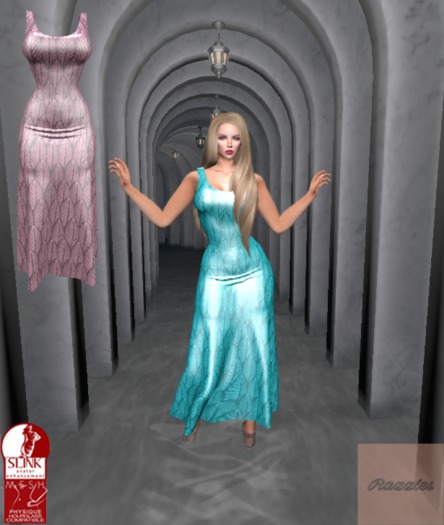 Razzles-Featherly Gown-Amethyst Purple(Boxed)