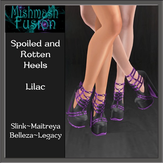 ~*MF*~ Spoiled and Rotten Heels - Lilac