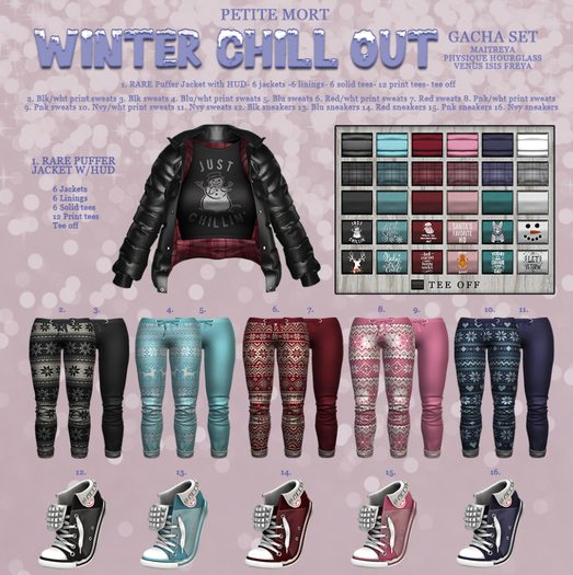 Petite Mort- Pnk Winter Sweats