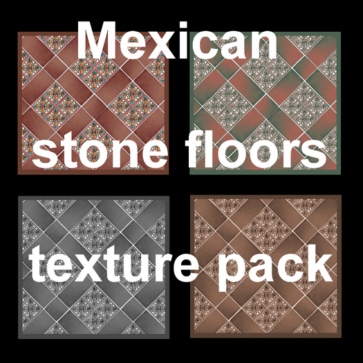 Mexican stone floors collection (textures)