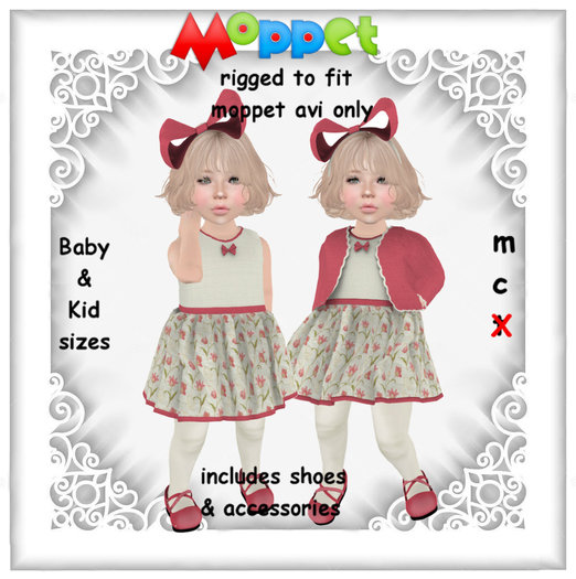 Moppet Tulip Dress Set