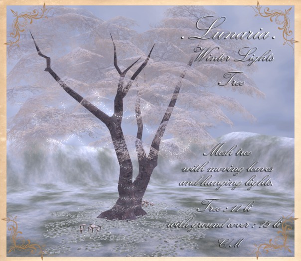 .Lunaria. Winter Lights Tree