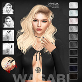 Wasabi // Ophelia Mesh Hair - B&W