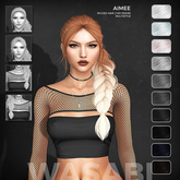 Wasabi // Aimee Mesh Hair - B&W