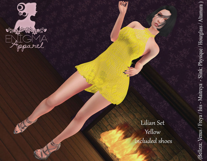 [EN] Lilian Set Yellow