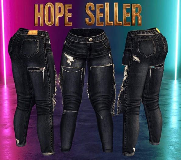 [HS]Miu JEANS[BLACK]