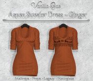 *Vanilla Bae* Aspen Dress - - Strip Me Collection - Maitreya / Freya / Legacy / HG
