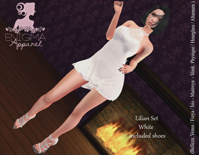 [EN] Lilian Set White