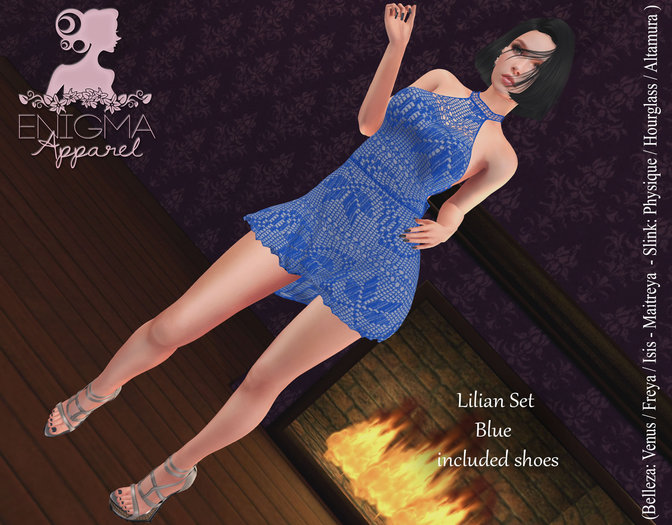 [EN] Lilian Set Blue
