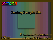 !Kushi! SwirlingSpanglesSILK Textures -WearToUnpack
