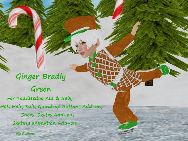 {HCM} Ginger Bradly Green {Boxed}
