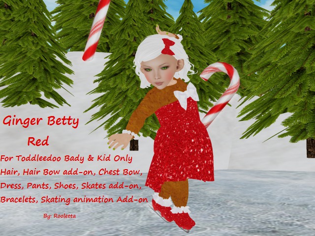 {HCM} Ginger Betty Red {Boxed}