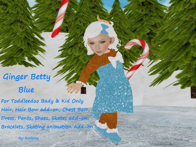 {HCM} Ginger Betty Blue {Boxed}