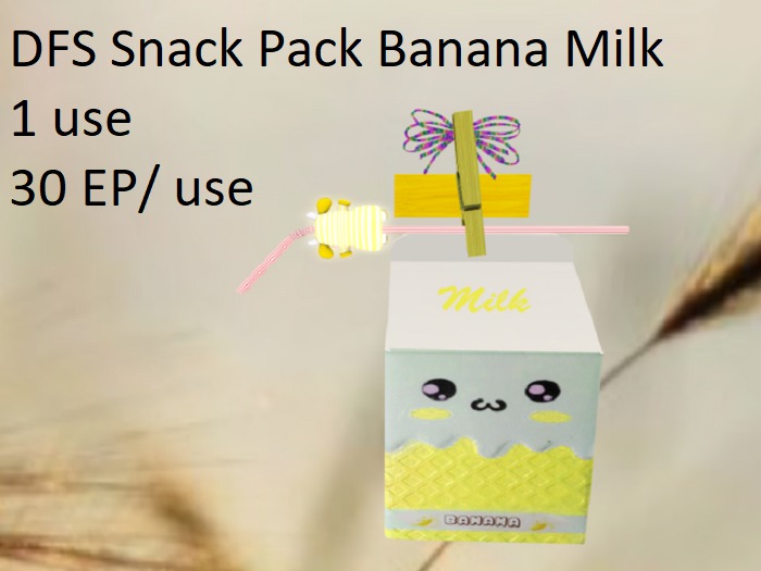 DFS Snack Pack Banana Milk