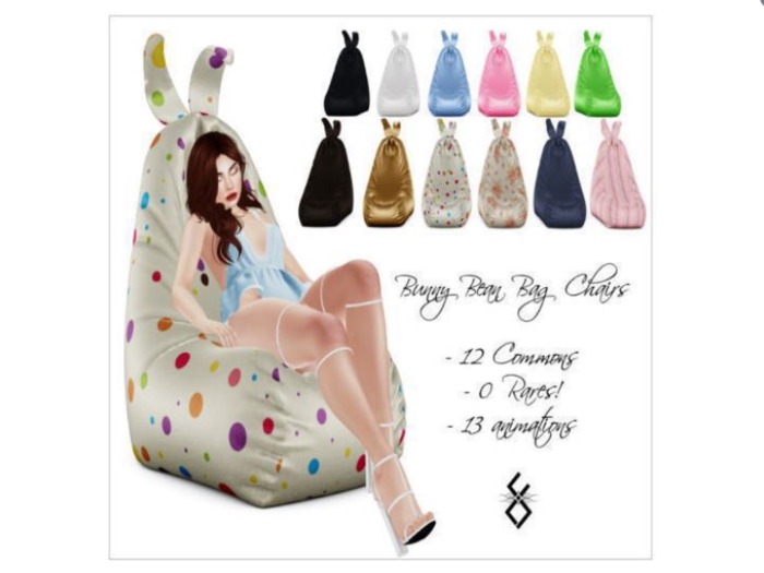 Stockholm&Lima:BunnyBeanBag (Golden)