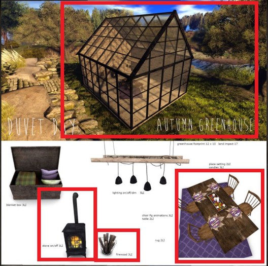 [DD] Autumn Greenhouse 5 + RARE