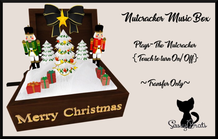*SB*Nutcracker Music Box-The Nutcracker {Boxed}