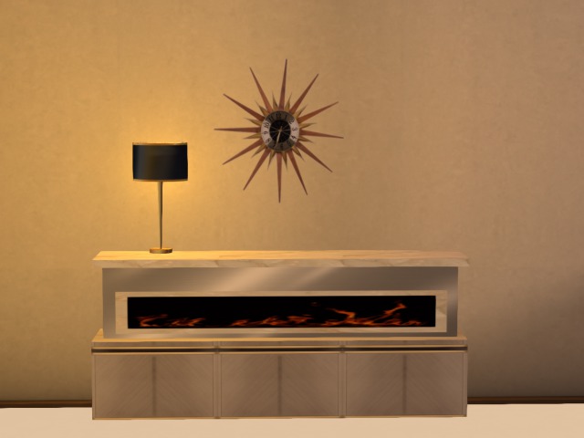 Adl Design fireplace Siena box