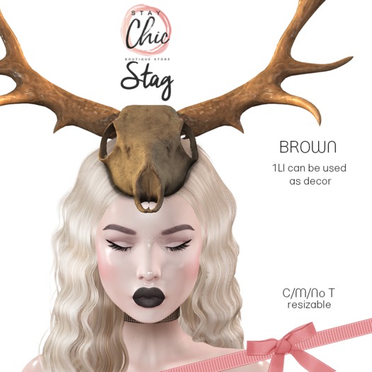 Stay Chic - Stag brown