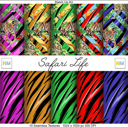 Full Perm Safari Life Textures