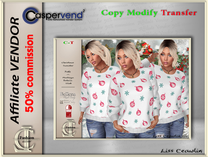 LC Affiliate Vendor [Christmas] - Yuri Sweater [1 vendor]