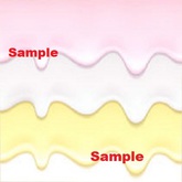 Pastel Frosting Drip Texture Seamless CMT